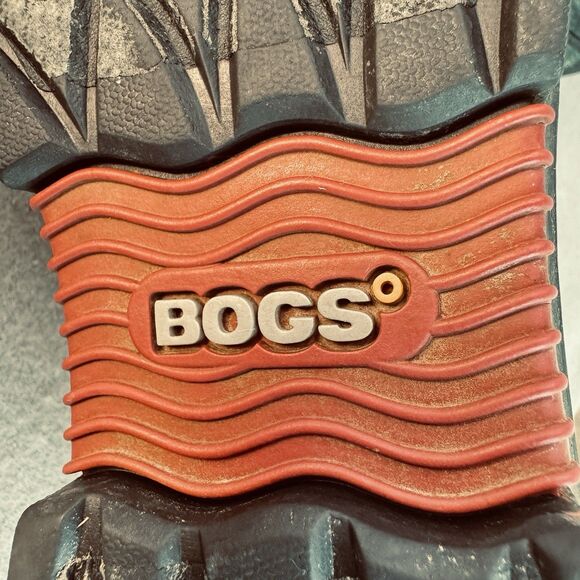 BOGS Amanda Slip-On Rain Boots Women’s 10 Burgundy Waterproof Rubber Ankle Boot - Picture 14 of 14